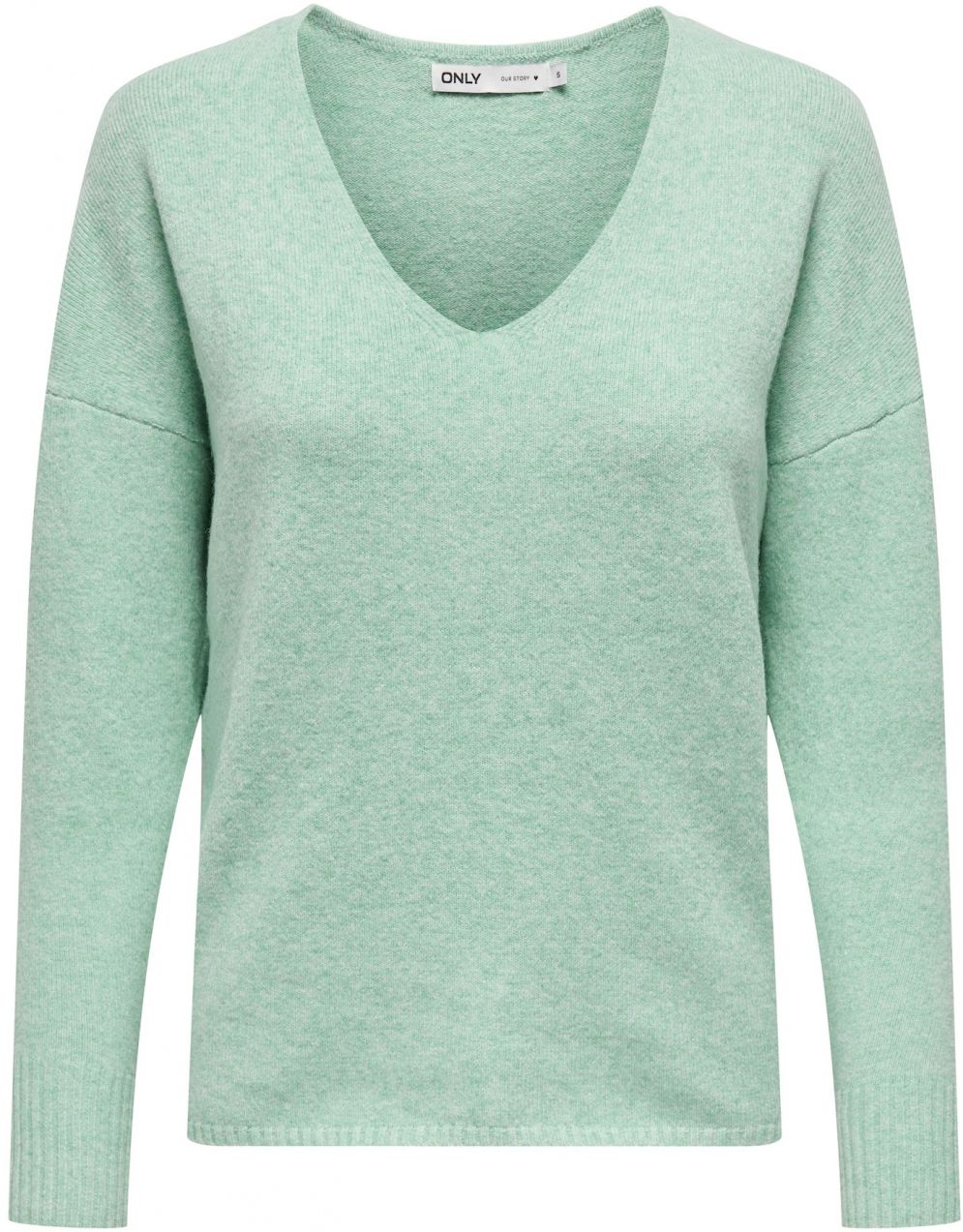 ONLY Oversize sveter 'ONLRica'  svetlozelená