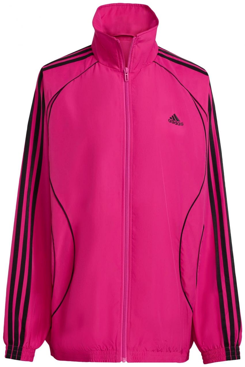 ADIDAS ORIGINALS Prechodná bunda 'Teamgeist Adicolor'  fuksia / čierna
