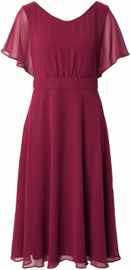 Vera Mont Šaty  tmavočervená