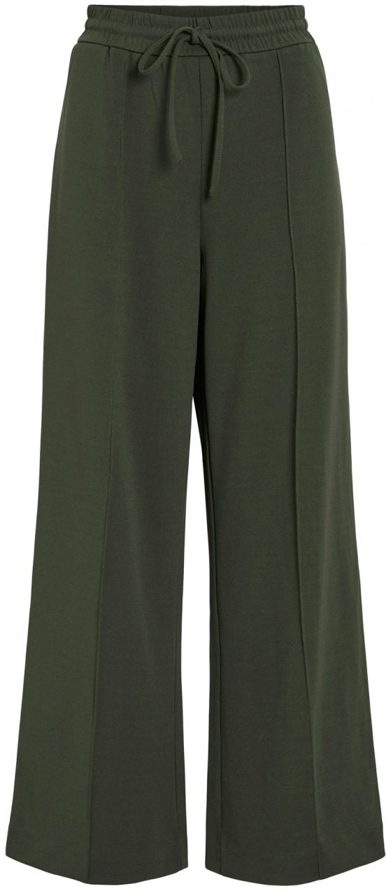 VILA Plisované nohavice 'VIClua'  jedľová