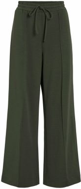 VILA Plisované nohavice 'VIClua'  jedľová