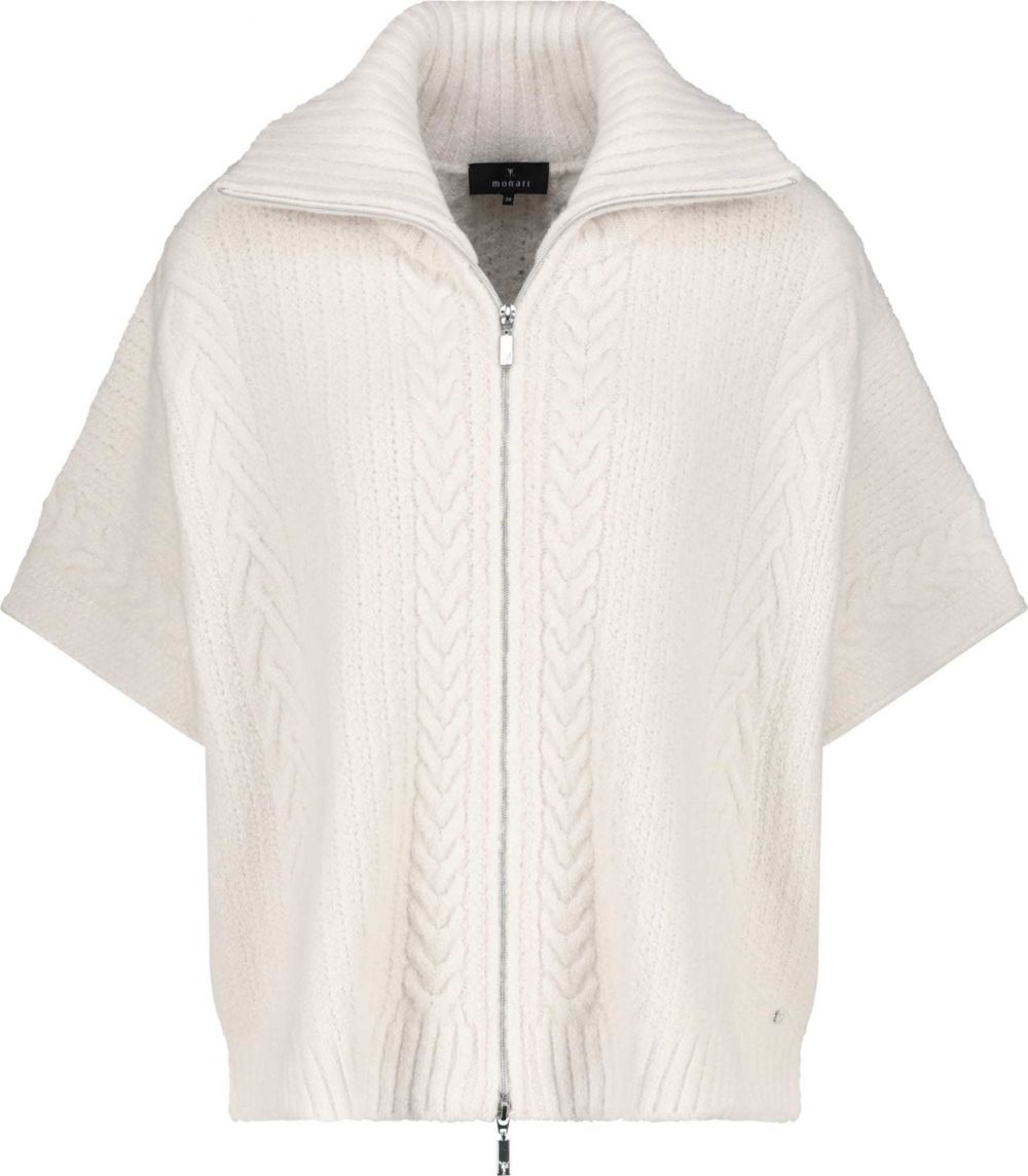 monari Kardigán 'Monari'  biela ako vlna