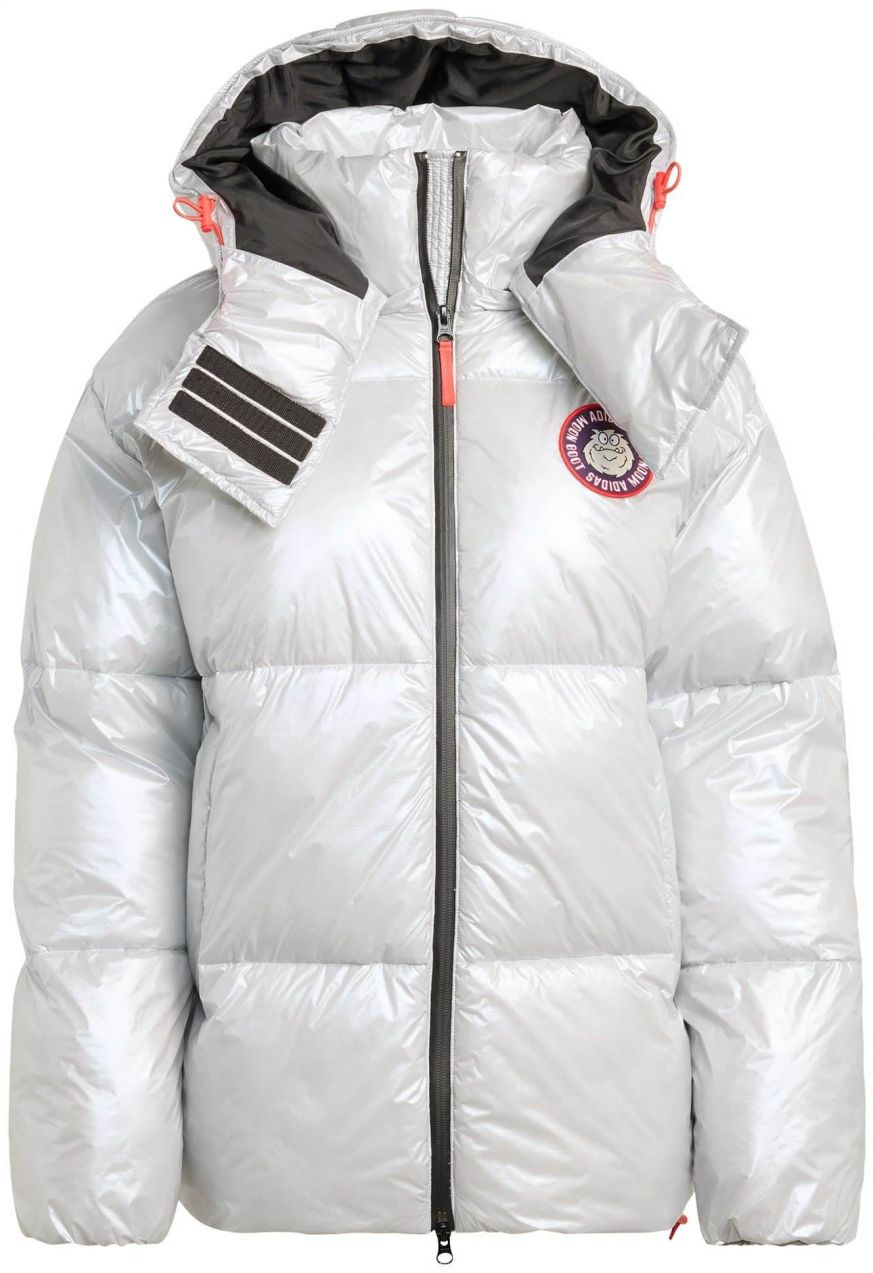 ADIDAS SPORTSWEAR Športová bunda 'Adidas x Moon Boot'  fialová / oranžová / čierna / strieborná