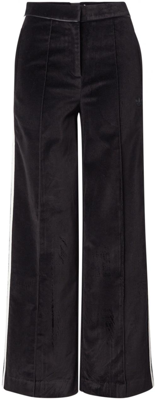 ADIDAS ORIGINALS Nohavice 'Velvet'  čierna / biela