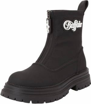 BUFFALO Členkové čižmy 'Lennox'  čierna / biela