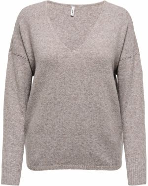 ONLY Oversize sveter 'ONLRICA'  hnedá