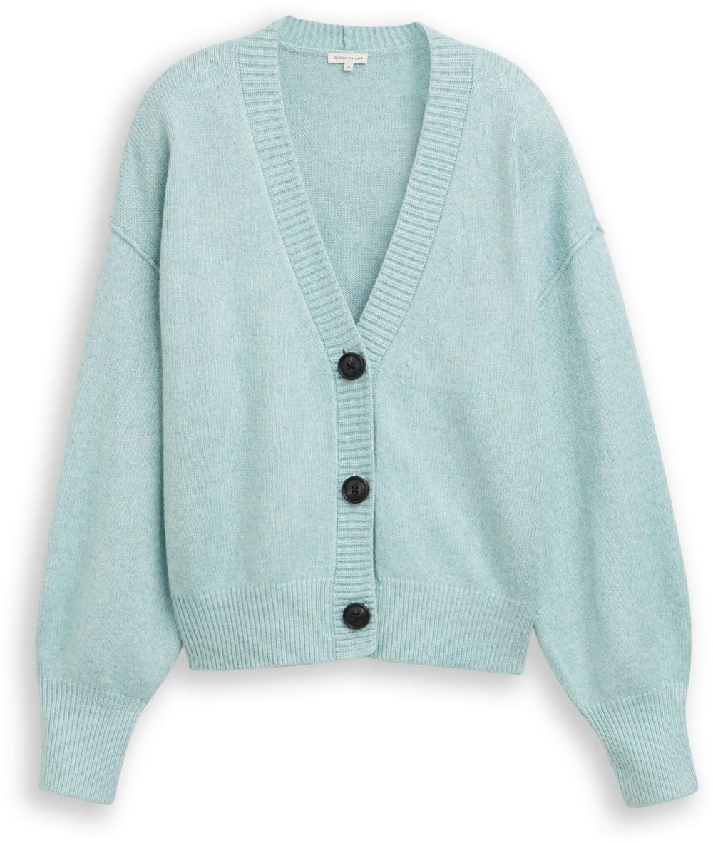 TOM TAILOR Oversize kardigán  modrá melírovaná