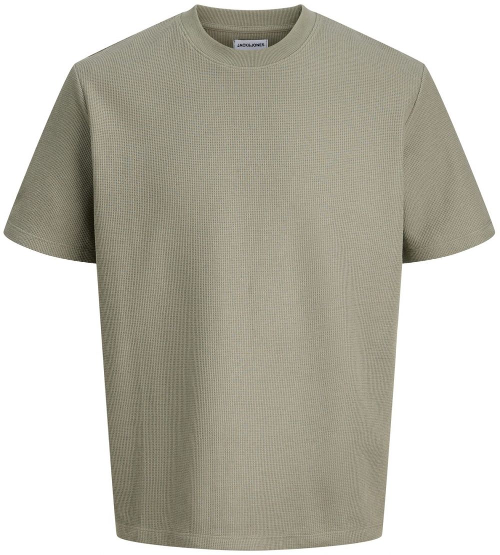 Jack & Jones Plus Tričko 'JJEAUSTIN'  sivobéžová