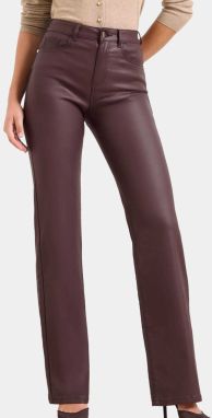 self. Džínsy  tmavočervená