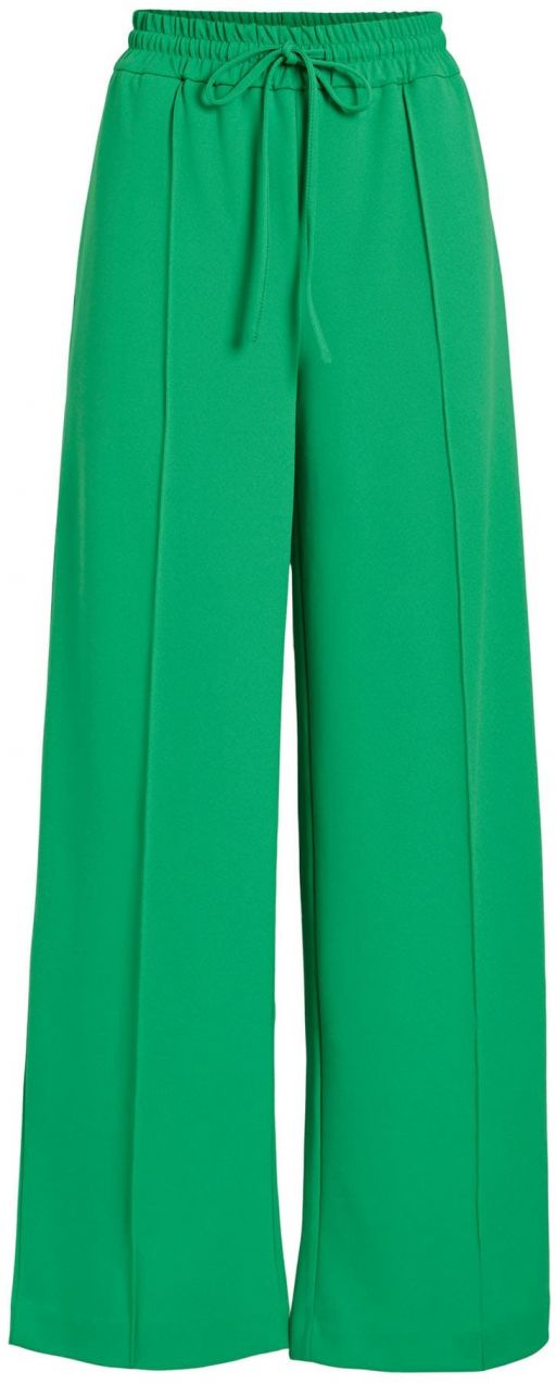 VILA Plisované nohavice 'VIClua'  zelená