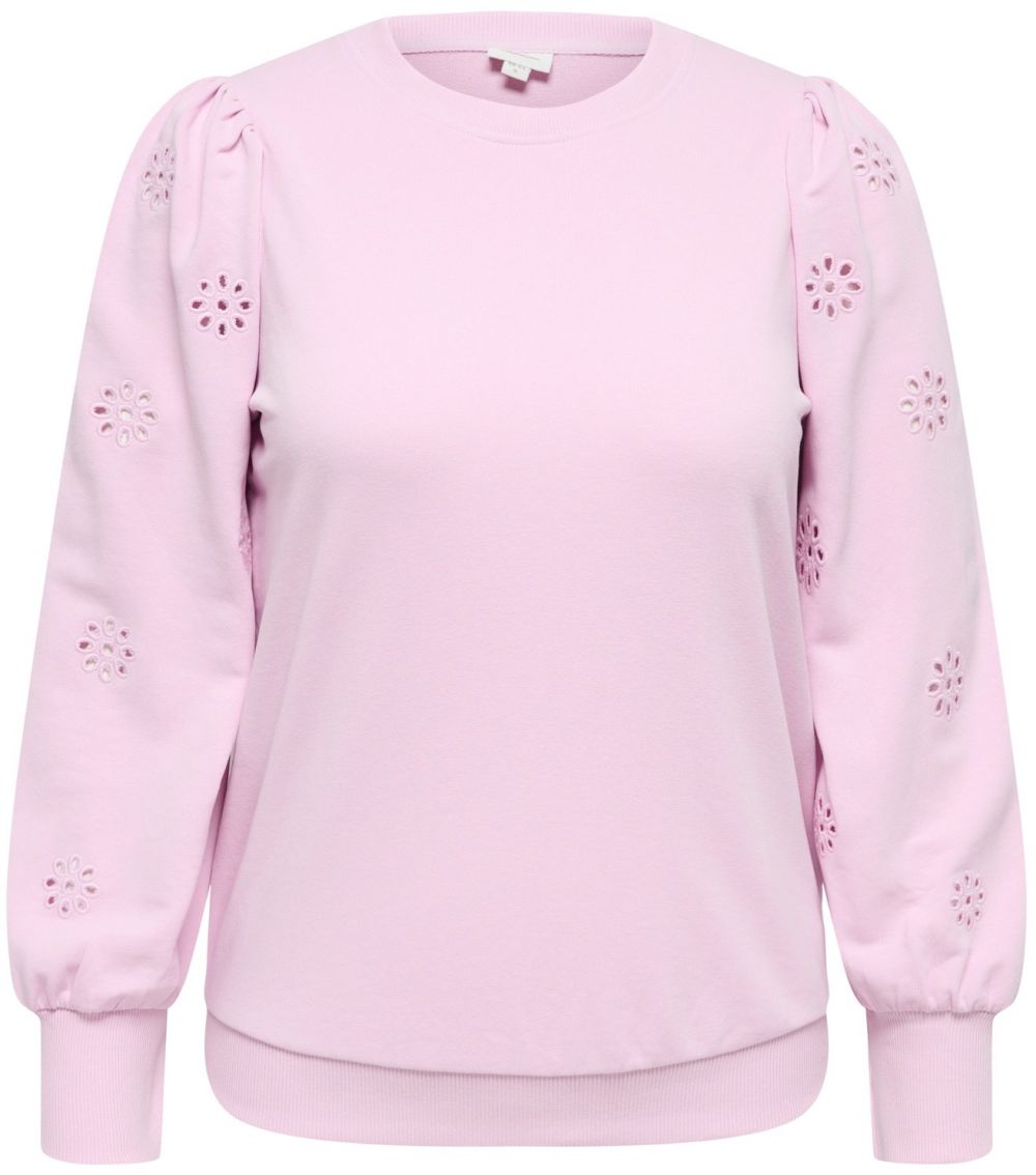 ONLY Carmakoma Mikina 'CARFEMME'  ružová