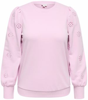 ONLY Carmakoma Mikina 'CARFEMME'  ružová