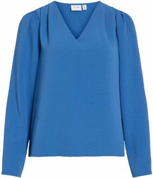 VILA Blúzka 'VIRELLA'  tmavomodrá