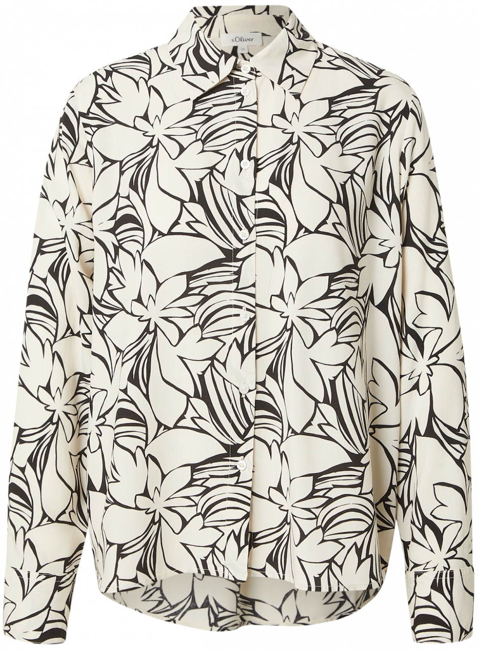 s.Oliver Blúzka  béžová / čierna