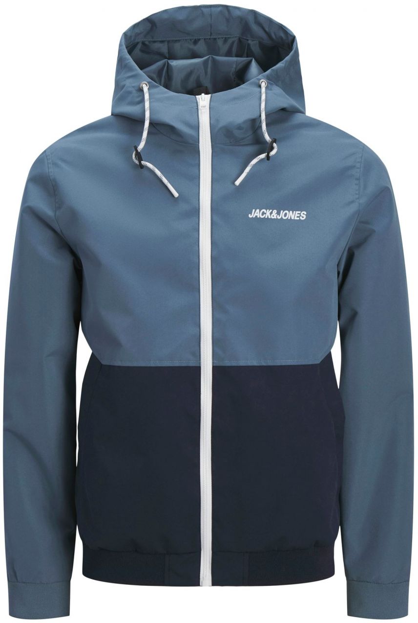 JACK & JONES Prechodná bunda 'JJERush'  námornícka modrá / zafírová