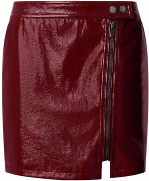 Pepe Jeans Sukňa 'RUBY'  tmavočervená