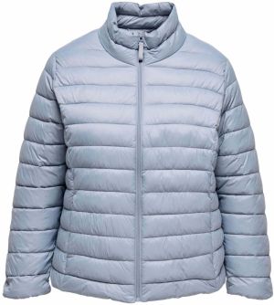 ONLY Carmakoma Prechodná bunda 'CARTahia'  modrosivá