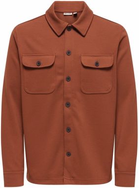 Only & Sons Košeľa 'ONSNew Kodyl'  koňaková