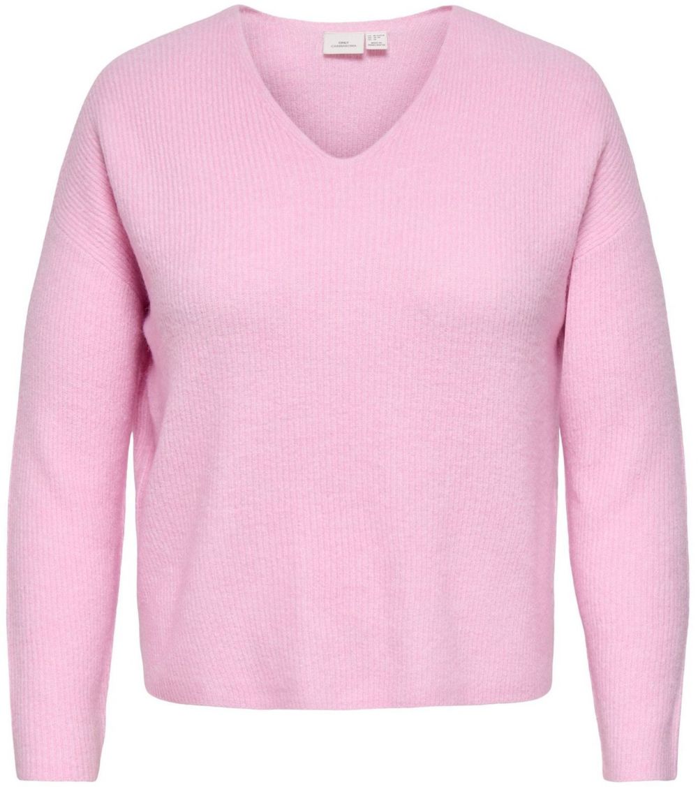 ONLY Carmakoma Sveter 'CARCAMILLA'  ružová
