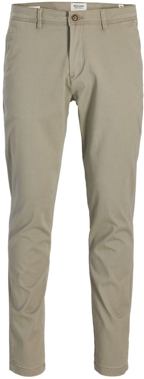 JACK & JONES Chino nohavice 'JJIMarco JJBowie'  sivobéžová