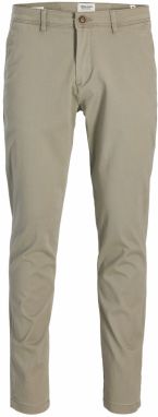 JACK & JONES Chino nohavice 'JJIMarco JJBowie'  sivobéžová