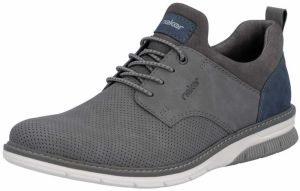 Rieker Slip-on obuv  zafírová / tmavosivá