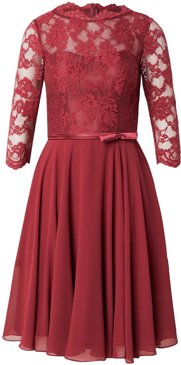 mascara Šaty  ohnivo červená