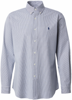 Polo Ralph Lauren Košeľa  námornícka modrá / biela
