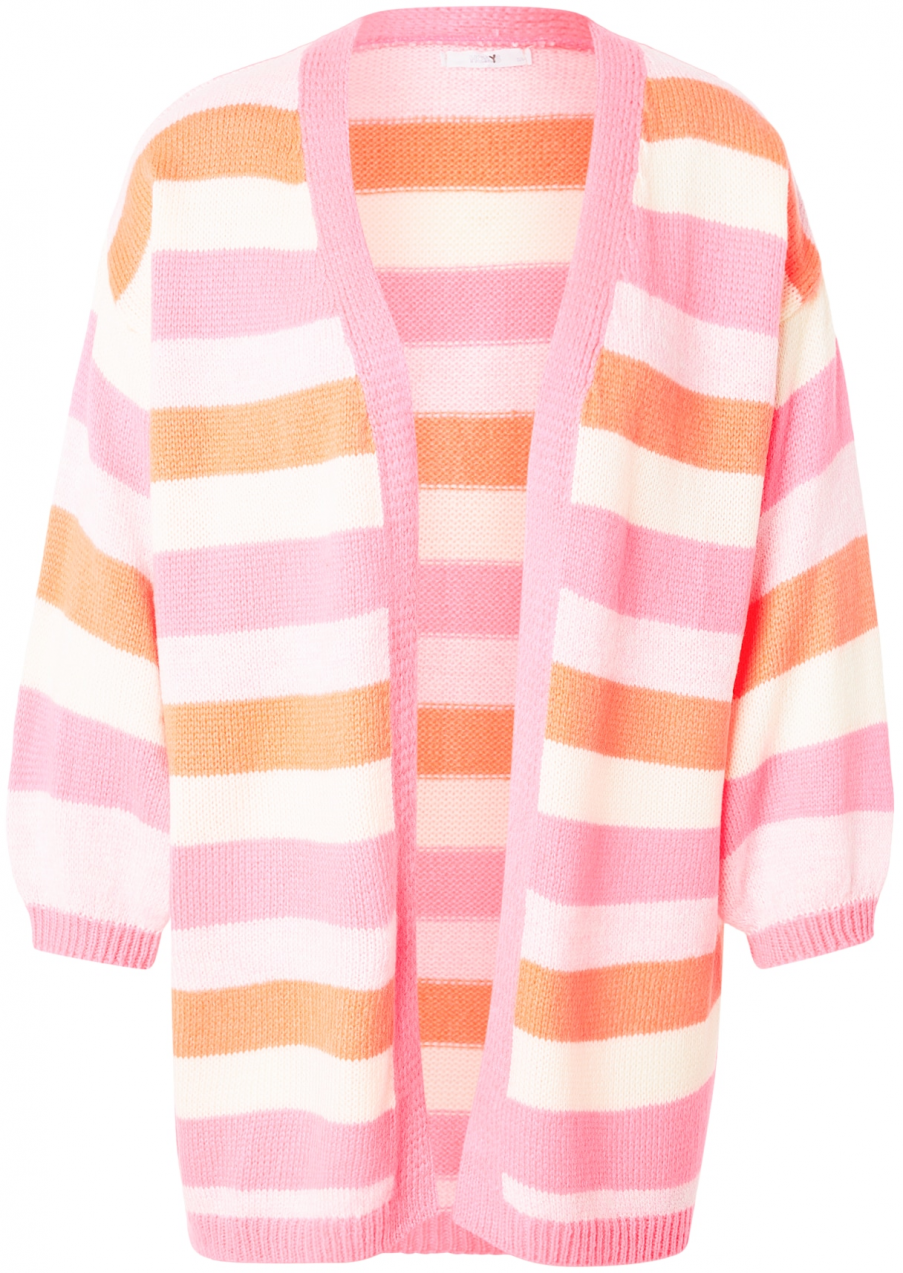 Hailys Kardigán 'Ga44lina'  svetlobéžová / oranžová / svetloružová