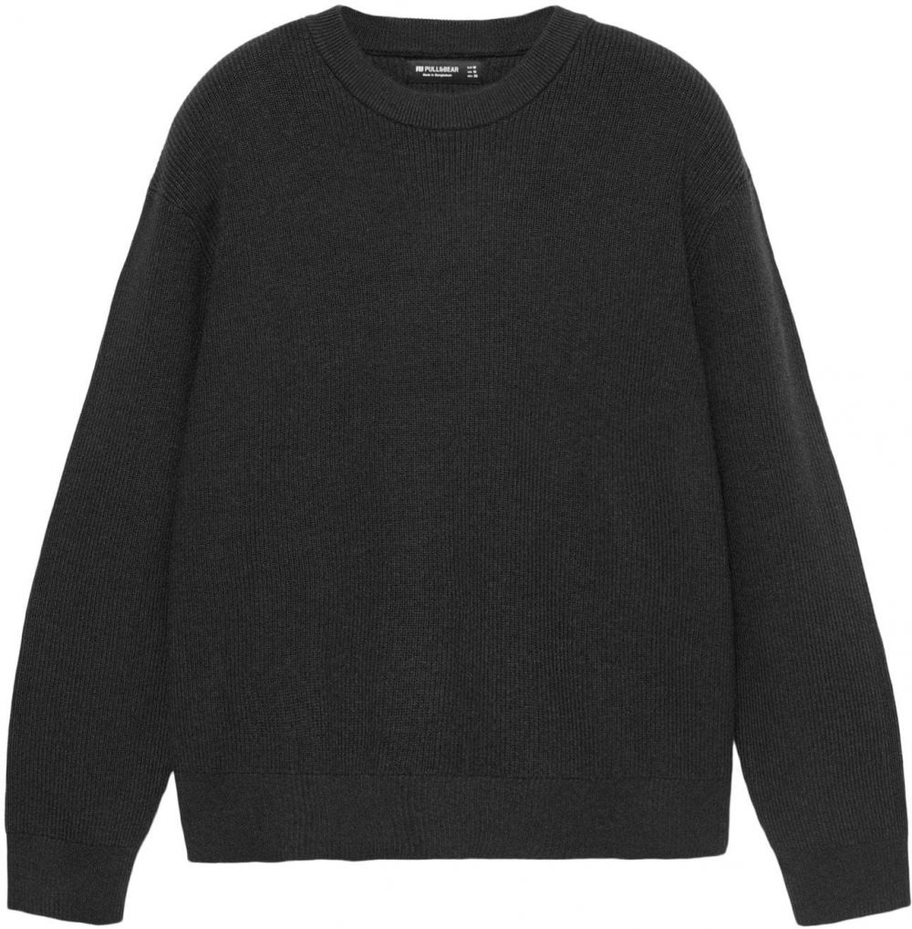 Pull&Bear Sveter  čierna