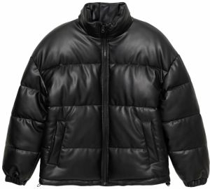 Pull&Bear Zimná bunda  čierna