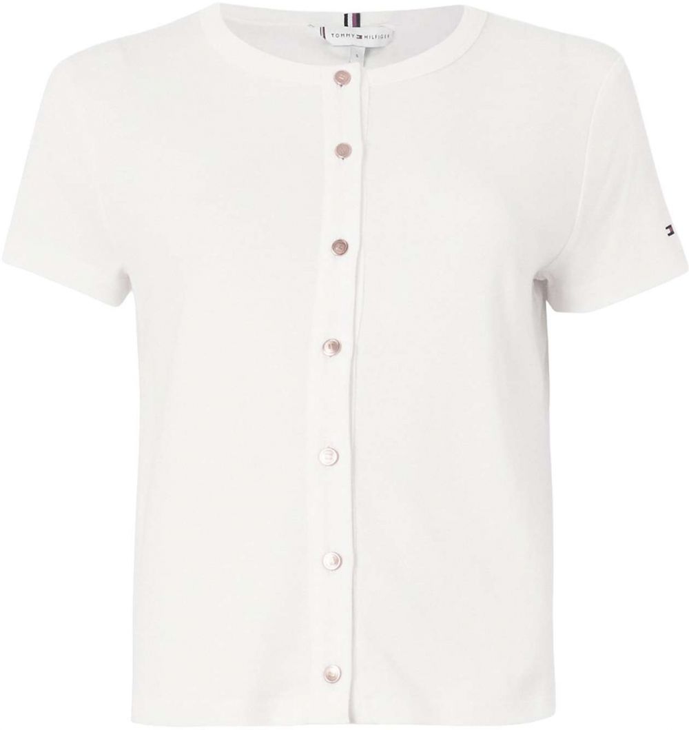 TOMMY HILFIGER Kardigán  biela