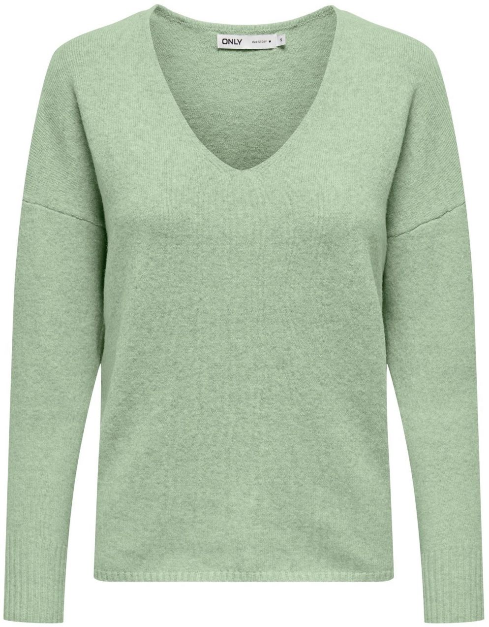ONLY Oversize sveter 'ONLRICA'  svetlozelená