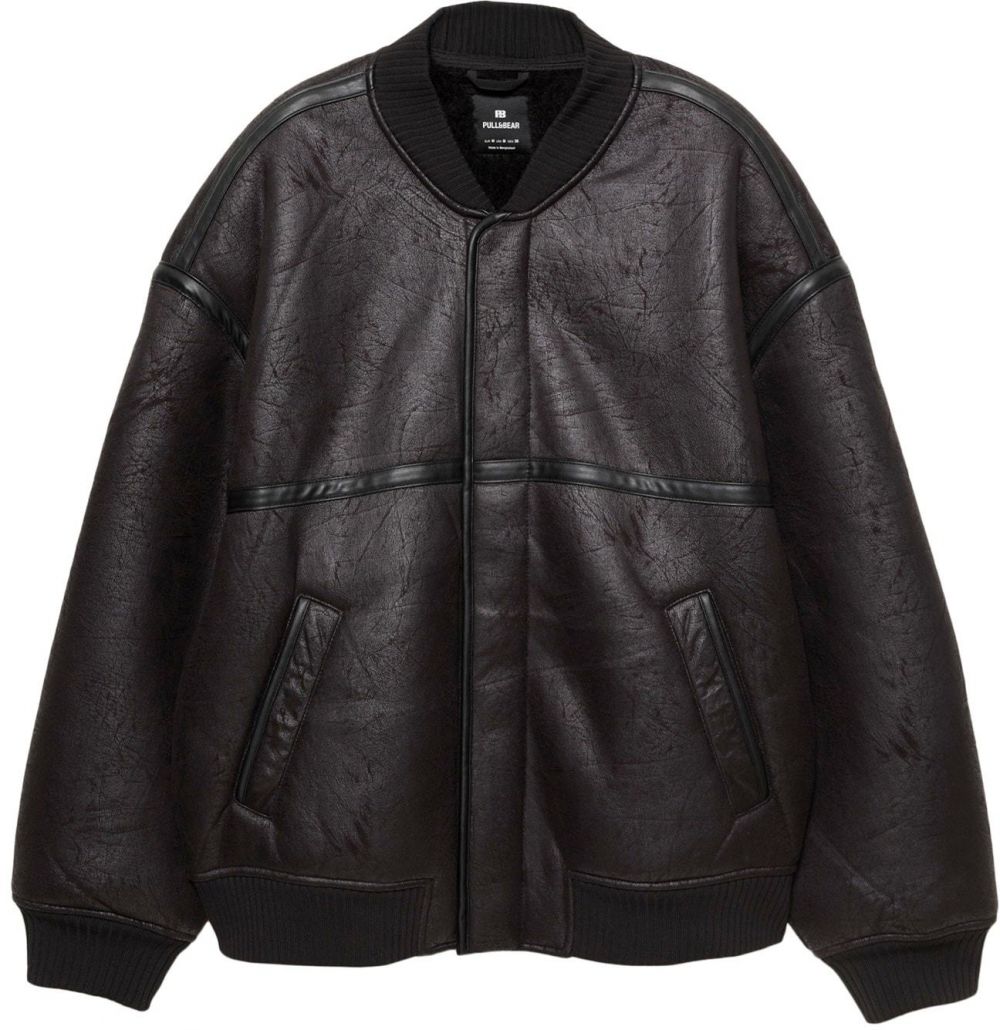 Pull&Bear Prechodná bunda  čierna