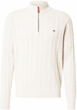 FYNCH-HATTON Sveter  šedobiela