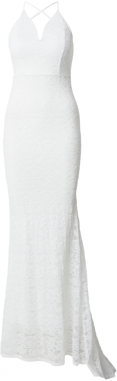 WAL G. Večerné šaty 'AVA'  biela