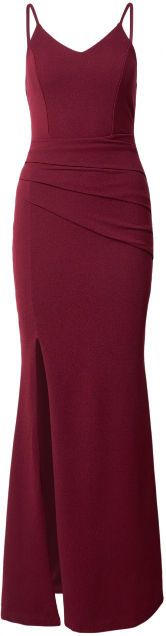 WAL G. Šaty  vínovo červená