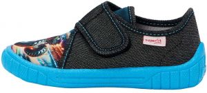 SUPERFIT Papuče 'BILL'  modrá / koňaková / neónovo fialová / čierna melírovaná