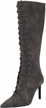 Bershka Čižmy  tmavosivá