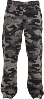 Urban Classics Džínsy 'Laser'  sivá / svetlosivá / čierna