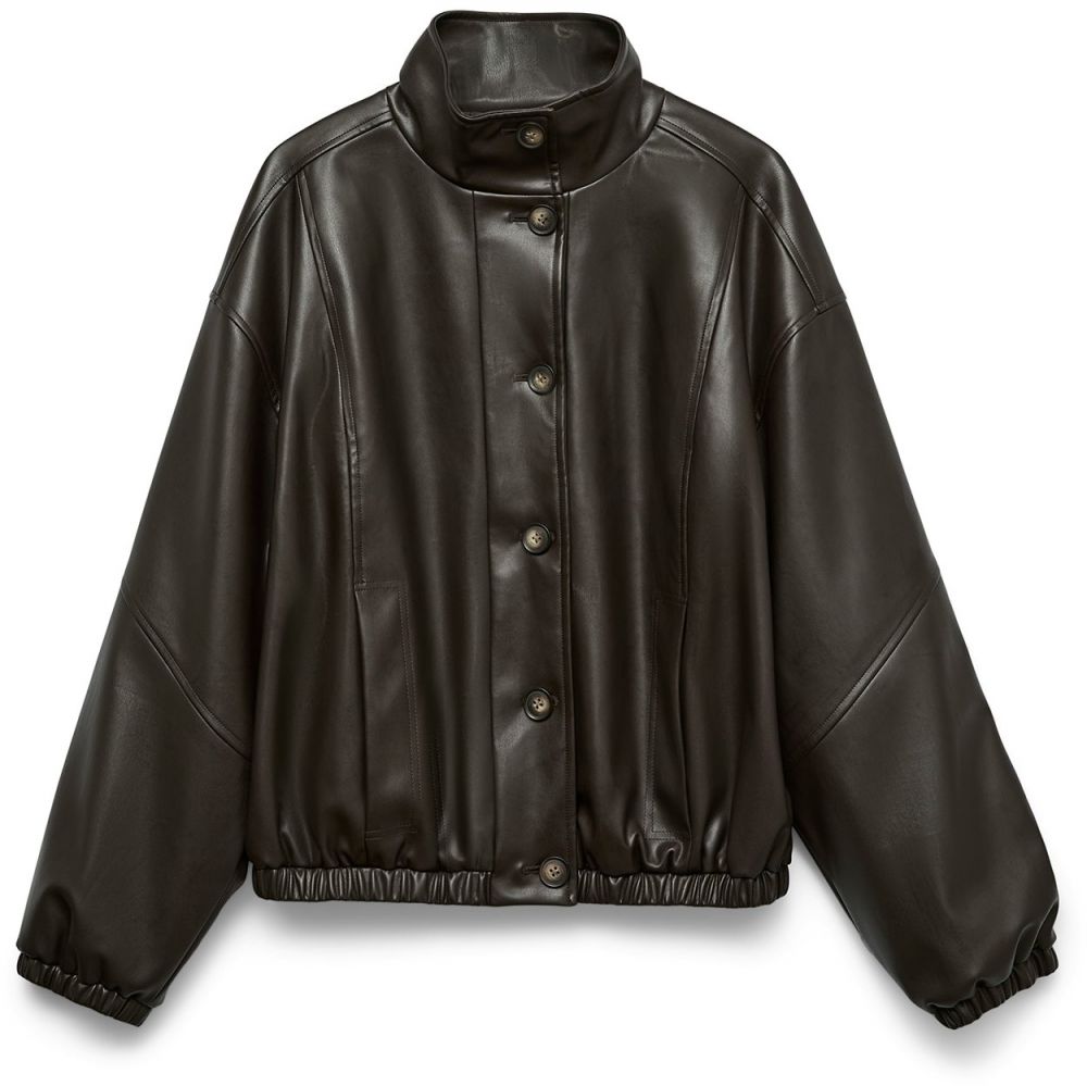 VERO MODA Prechodná bunda 'VMPOLLY'  čokoládová