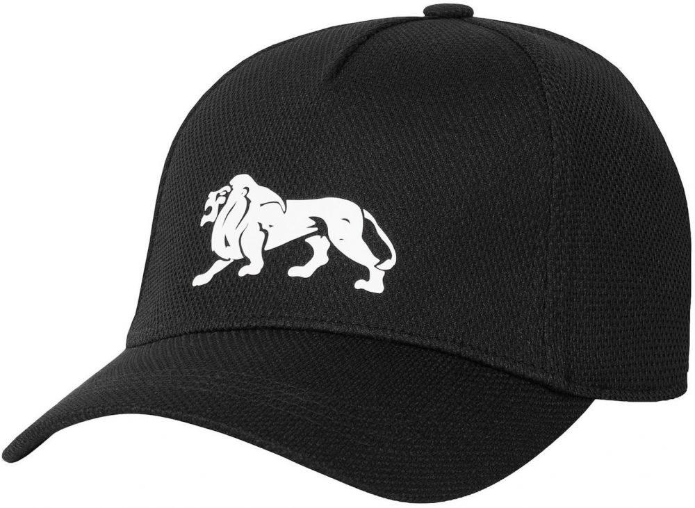 LONSDALE Čiapka 'Tean'  čierna / biela