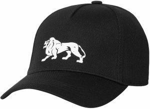 LONSDALE Čiapka 'Tean'  čierna / biela