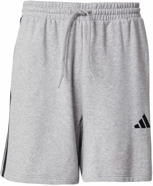 ADIDAS SPORTSWEAR Športové nohavice 'Essentials'  sivá / čierna