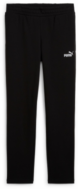 PUMA Športové nohavice 'Ess No. 1'  čierna / biela