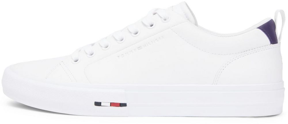 TOMMY HILFIGER Nízke tenisky 'HARLEM STREET'  tmavomodrá / biela
