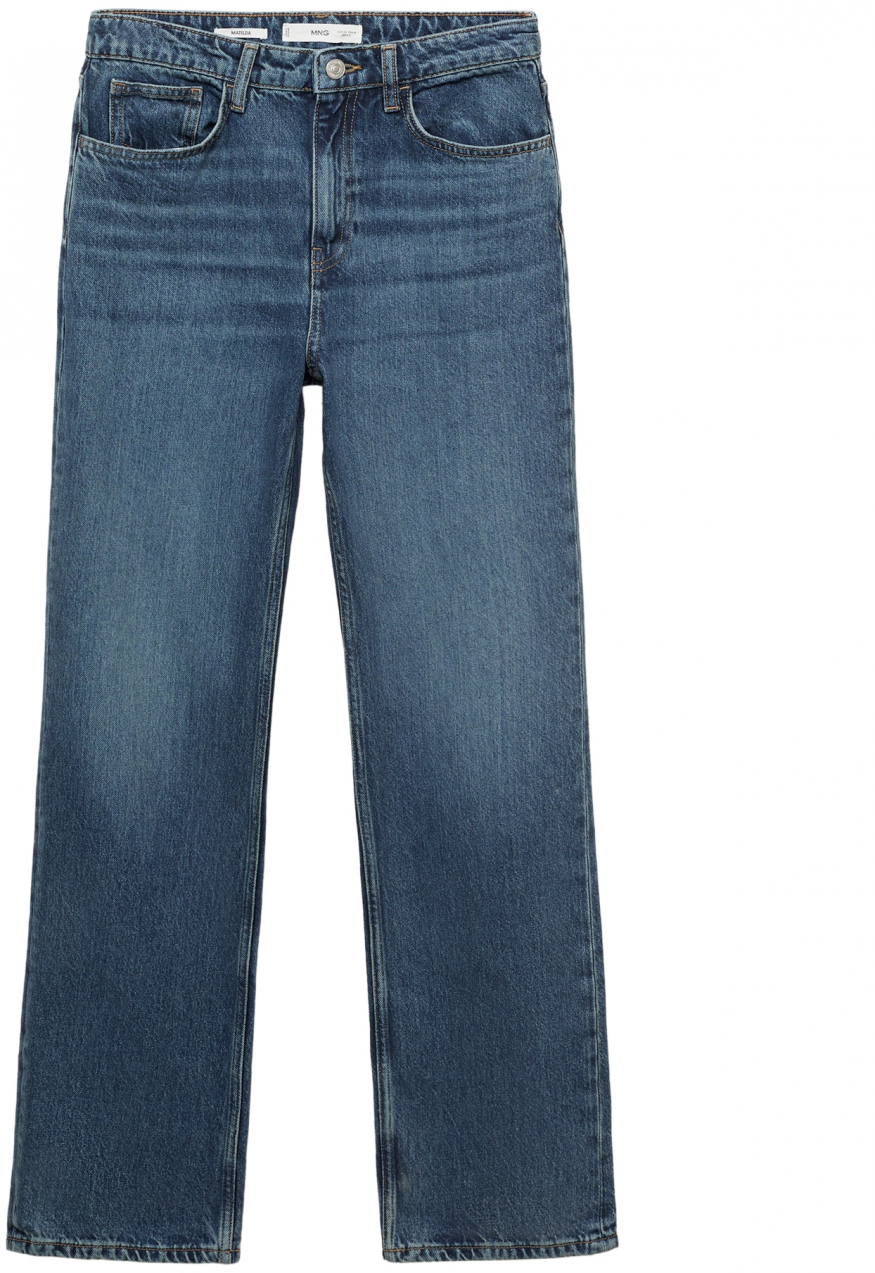 MANGO Džínsy 'MATILDA'  modrá