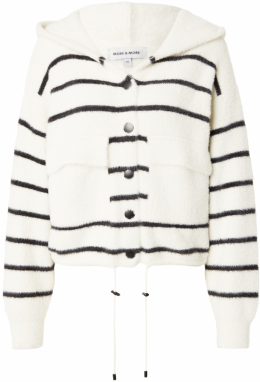 MORE & MORE Kardigán  čierna / biela