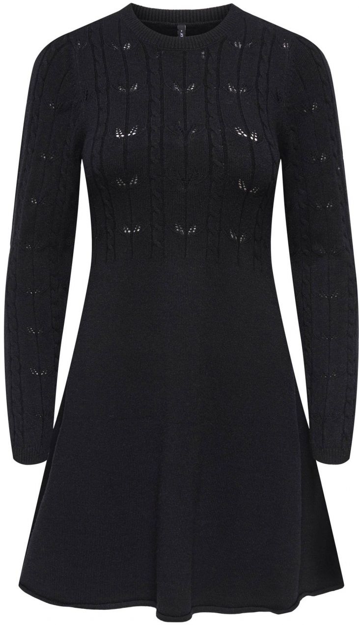 ONLY Pletené šaty 'ONLKATIA'  čierna