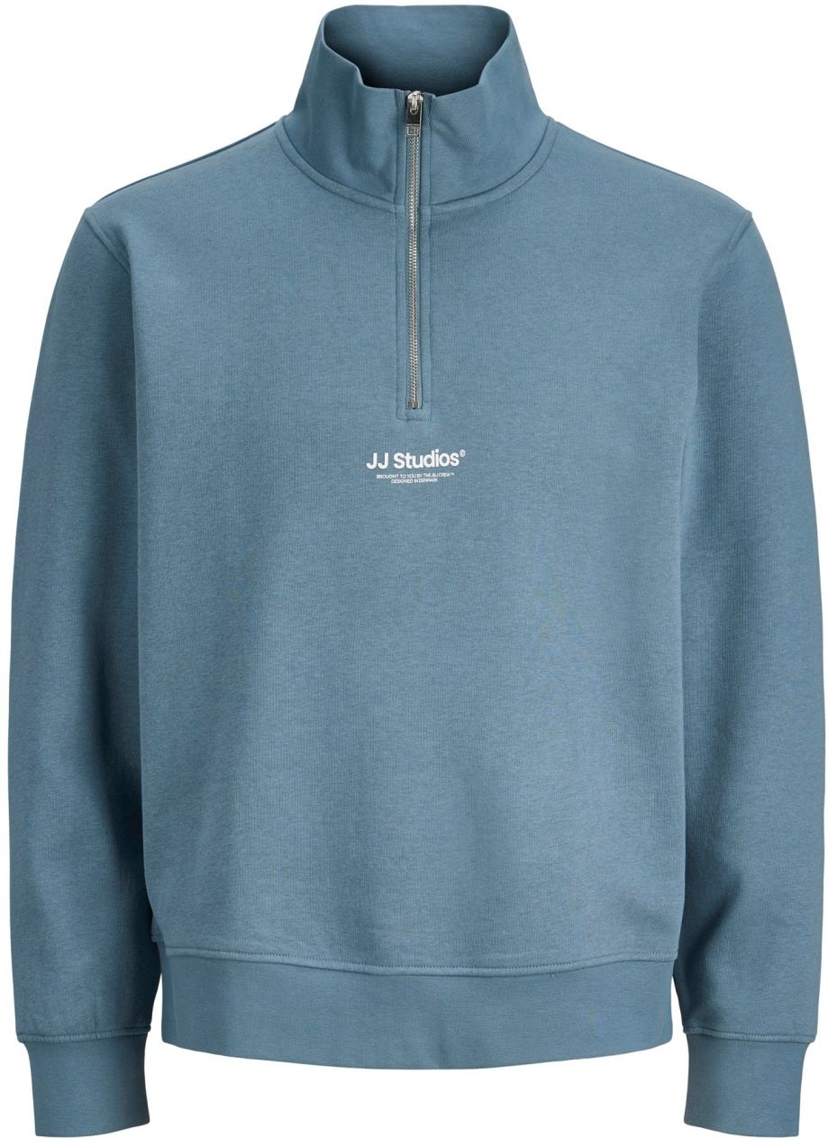 JACK & JONES Mikina 'JJESOHO'  opálová / biela